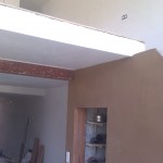 Mur en argile – salle à manger
